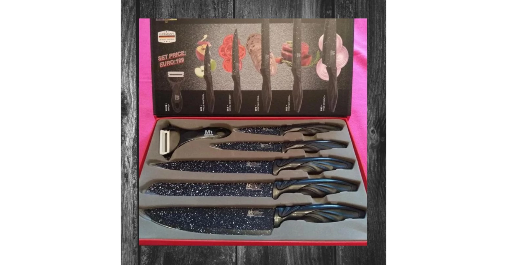 Set de cuțite ZP International, 6 piese ZP-654 - Nova-market