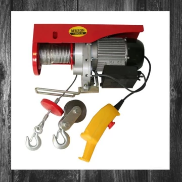 Troliu electric Benson Tools 500–1000 kg, 1650W 003368