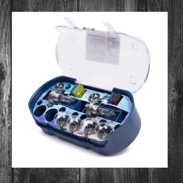 Bec auto H7 12V – Set jumbo 16 bucăți, certificare E4 008415

