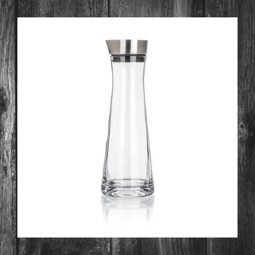 Carafă din sticlă BANQUET cu capac din oțel inoxidabil DALEN 1000 ml 04221021