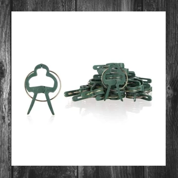 Set cleme pentru fixarea plantelor, 6 x 4,5 cm, 15 bucăți – 06995223