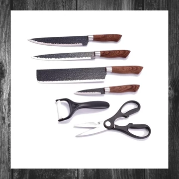 Perfect Home – Set de cuțite din inox, 6 piese – Model 10394