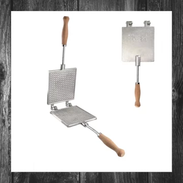 Perfect Home – Aparat pentru vafe și biscuiți sărați, formă pătrată 16×14 cm – Model 10475