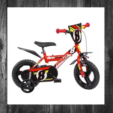 DINO Bikes – Bicicletă pentru copii 12&quot; 123GLN – roșu 2017 123118