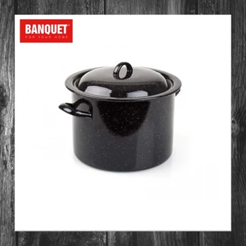 BANQUET – Oală emailată cu capac, 3 litri – Model 13VEFP18