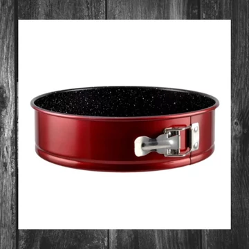 Perfect Home Metal Red Line – Formă de tort cu clemă, 26 cm – Model 19124
