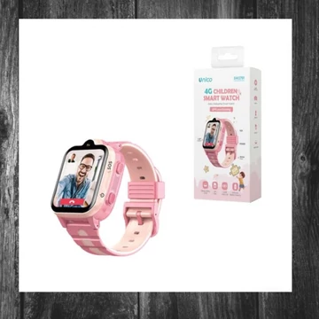Smartwatch 4G pentru copii roz SW2791