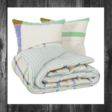 Set de lenjerie de pat cu model – Ritchi 240x220, multicolor 209026