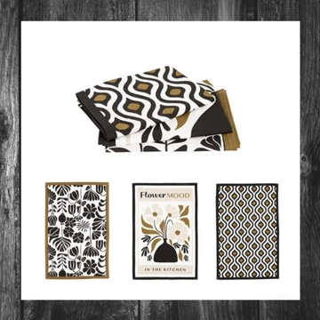 Set de prosoape de bucătărie BOHO din bumbac, 3 bucăți 209082
