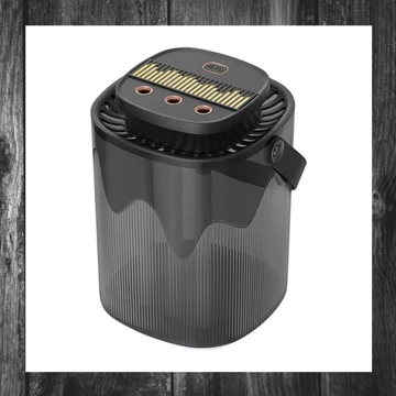 Umidificator cu difuzor de aromă, alimentare USB, cod 24505