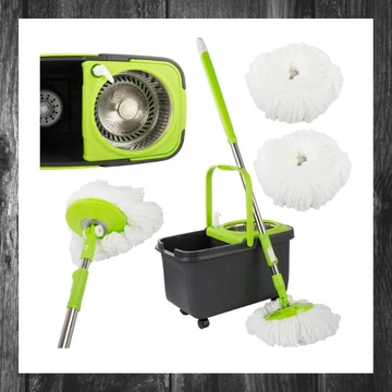 Mop Rotativ 360° cu Set Complet – Model 27078
