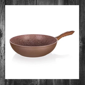 BANQUET WOK Tigaie cu înveliș antiaderent, 28 x 7,8 cm, cod 40052491