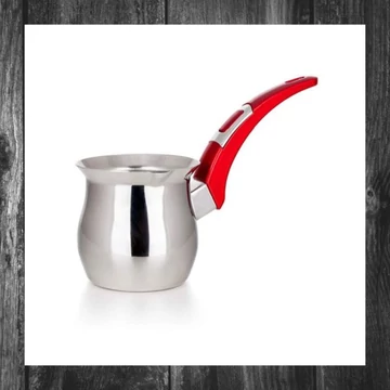 BANQUET Vista Red ibric din oțel inoxidabil 0,35 l, cu mâner rotunjit 48727185
