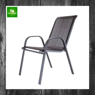 HAPPY GREEN Set 2 scaune de grădină HARROW, 56 x 68 x 93 cm, antracit 50320105-A