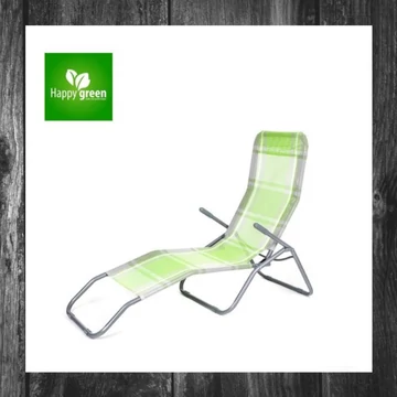 HAPPY GREEN – Șezlong de plajă, model pătrat verde, 50F2031XGC