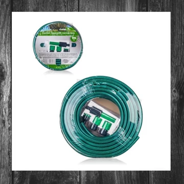 HAPPY GREEN GARDEN – Furtun de grădină cu racorduri, 20 m, 50YE440005