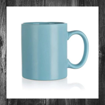 Cană ceramică WILBY 350 ml – Albastru uitat, mat – 60210314
