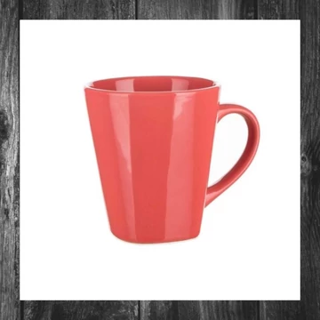 Cană din ceramică ASYMO 180 ml – Roșie – 60221502
