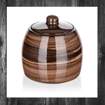 Zahărniță ceramică BANQUET PALAS, 380 ml, maro 60322826
