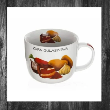 BANQUET Cană din Porțelan pentru Supă, 730 ml 60JG001GPN

