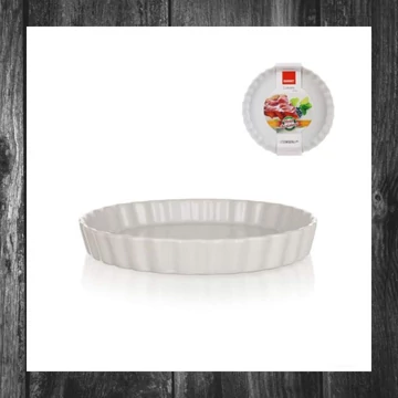 BANQUET CULINARIA Tavă rotundă albă pentru copt, 28,5 cm 60ZF13

