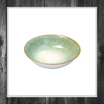 Perfect Home Farfurie adâncă pentru supă, 21,6 × 5 cm, verde mărgăritar 72259
