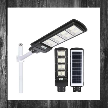Lampă solară stradală 800W IP67 – Iluminare puternică și economică