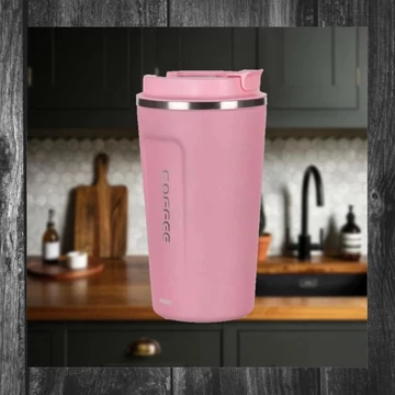 Termos cană de voiaj BANQUET ARTY 450 ml – Roz – 48788562-kk
