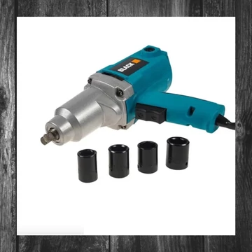 BLACK Cheie pneumatică electrică cu set de chei tubulare - 12060