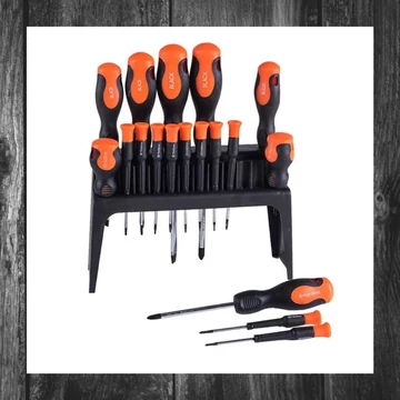 BLACK Set de șurubelnițe 28714 – 18 piese