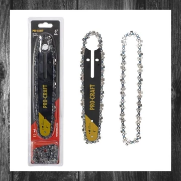 PROCRAFT Ghid de Lanț și Set de Lanț 6" BC-S6