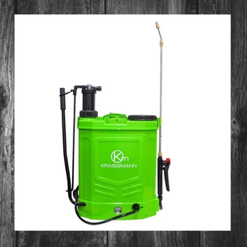 2 în 1 Pulverizator cu Acumulator și Pompă Manuală 16L CMP1670