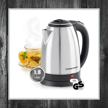 Fierbător de apă GOURMETMAXX inox 1,8L 1500W DS13704
