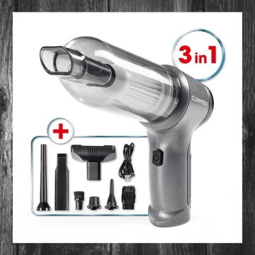 Aspirator de mână CLEANMAXX Zyklon cu acumulator, set de 9 piese – 7,4V – DS14244