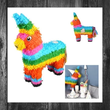 Pinata multicoloră, 40x13,5x55 cm – EA9444