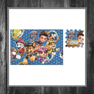 Paw Patrol, Puzzle din Spumă pentru Plajă 6 Piese GIM87040506