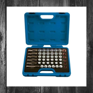 Set de reparare a filetului pentru șuruburi de scurgere a uleiului Haina, 114 piese – HA-2100
