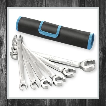 Haina HA-2623 – Set de chei deschise pentru racorduri, 7 piese