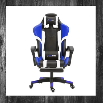 Scaun gaming Herzberg Tric Gamer, albastru, HG-8083-BLU 

