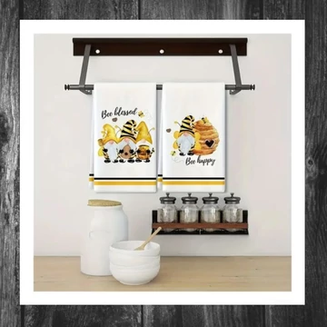 Be Happy Bucătărie Set de Prosoape 2 Bucăți HT181678