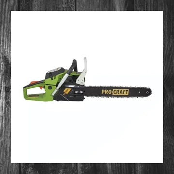 Motofierăstrău pe benzină Procraft K450L, 3.8 CP, lamă 45 cm

