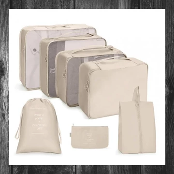 Set de Călătorie 7 Buzunare Bej KS41WZ1
