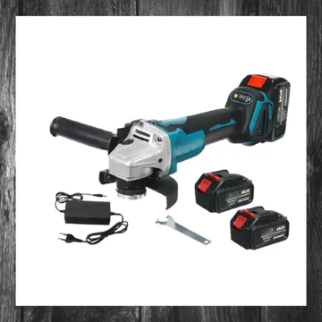 Polizor unghiular THO fără fir, 48V, cu 2 acumulatori – model M-8062