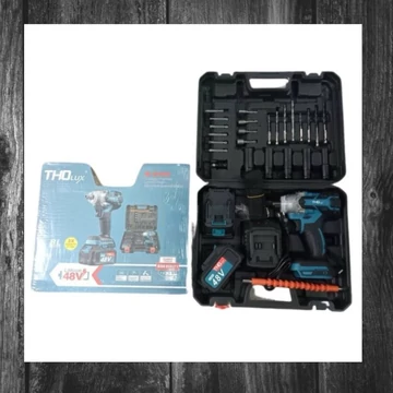 Mașină de Găurit și Înșurubat cu Acumulator THO Lux 48V M-8068

