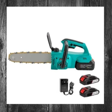 Fierăstrău electric cu lanț THO, pe acumulator, 48V, cu 2 acumulatori, 12&quot; – model M-9601B