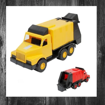 Camion de gunoi din plastic 45 cm, diverse culori MK45