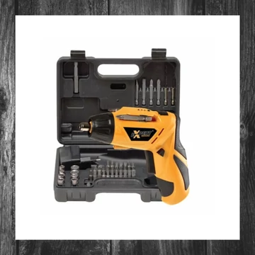 Șurubelniță cu acumulator, 3.6V litiu, set de 45 NXCD36