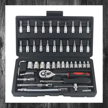 Set de Chei Tubulare Kraftroyal, 46 Piese - RKL-46SS

