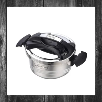 Oală sub presiune Royalty Line RL-24PS6L, 24 cm, 6 L, inox