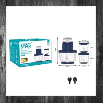 Procesor de alimente 3-în-1 Winning Star, 300W, 2,5L – model ST-5581